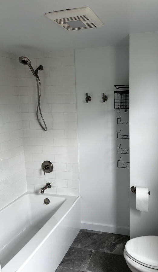 Small bathroom after Small bathroom after